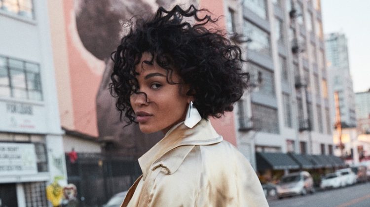 Coat & Pants Victoria Beckham, Shirt Khaite, Shoes Francesco Russo & Earrings Aureus & Argent. Photo: Alexander Ting